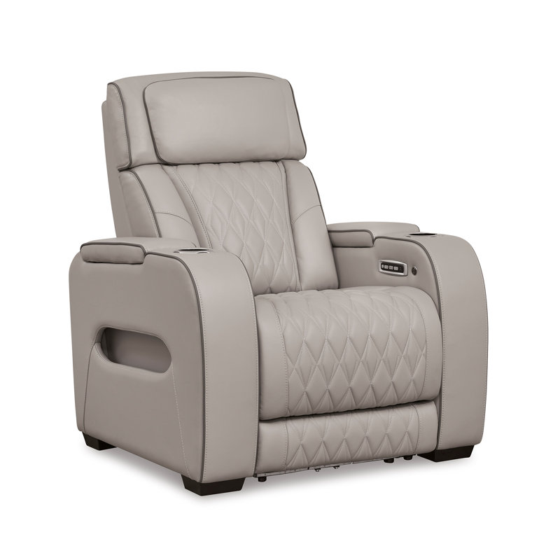 Fauteuil inclinable électrique Boyington, Noir