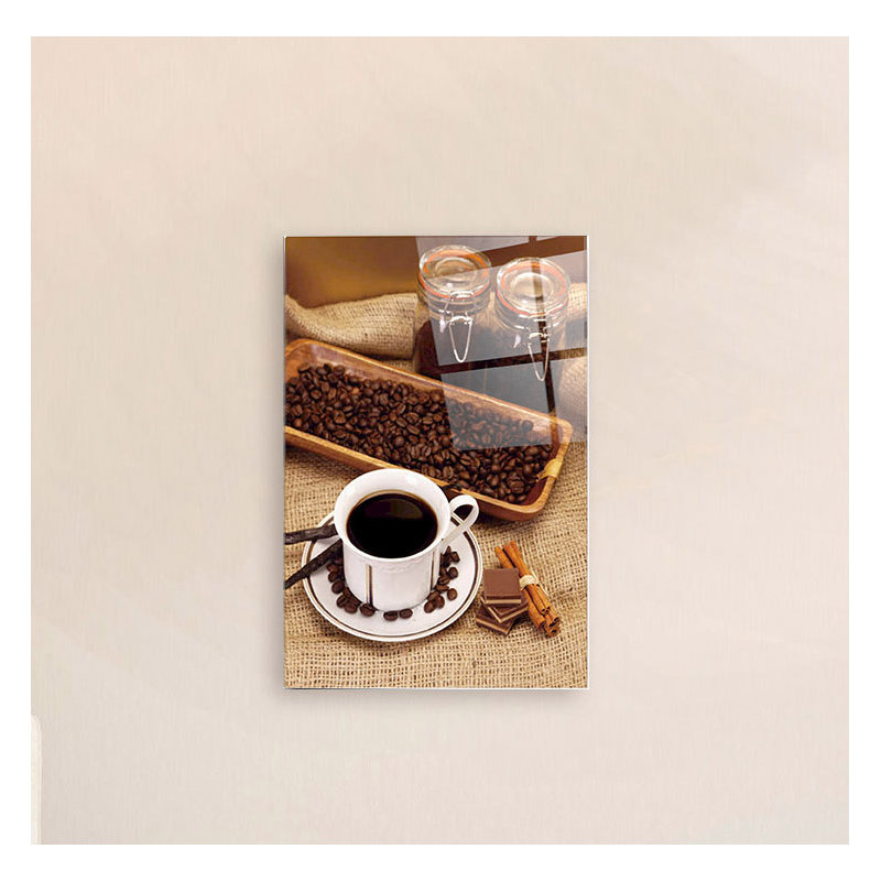 Art mural acrylique Ode to Coffee, 14 po x 20 po