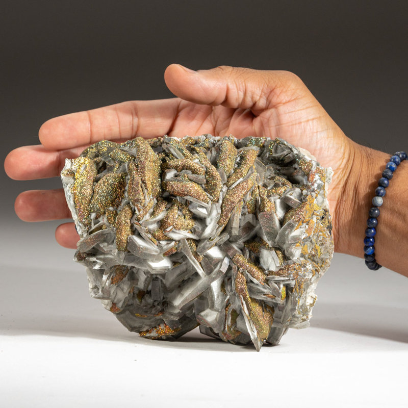 Chalcopyrite Over Calcite
