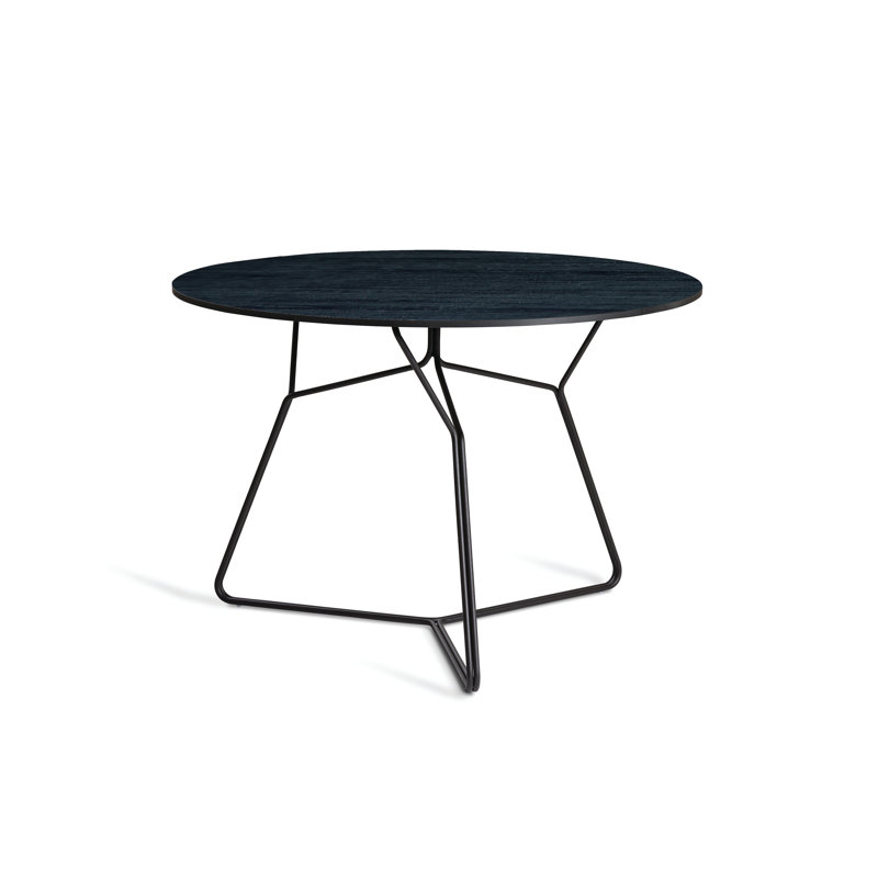 Serac Dining Table, Nordic Black HPL
