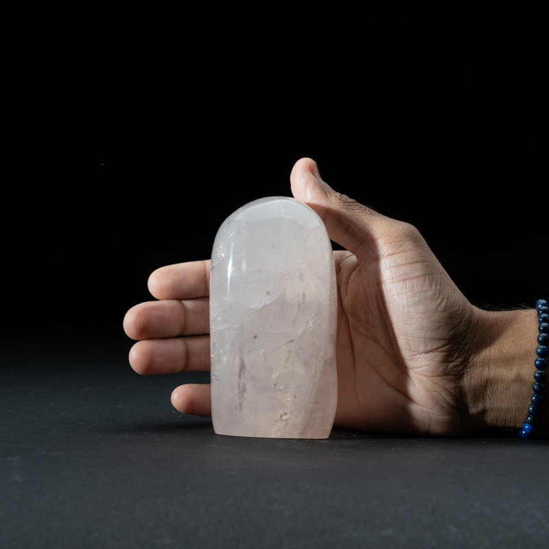 Polished Rose Quartz Freeform (1.4 lbs)