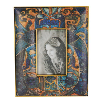 Multicolor Metal Matte Picture Frame