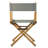 18" Folding Director Chair-19623327-19623320