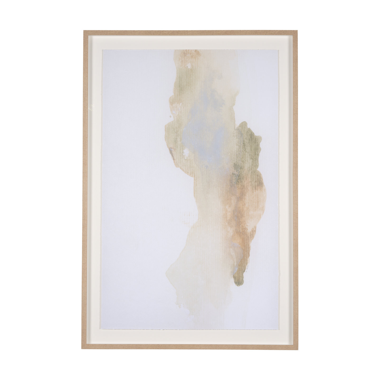Can you See the Peace by Ira Havuka a Hand Embelished Textured Framed Art Print Matted under Glass, Can you Hear the Peace
