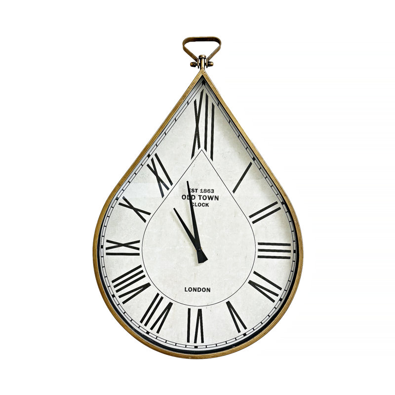 Aylanni Metal Wall Clock