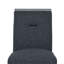 TABOURETS DE BAR ARIYA GRIS FONCÉ 2PK