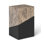 Geometry Block End Table