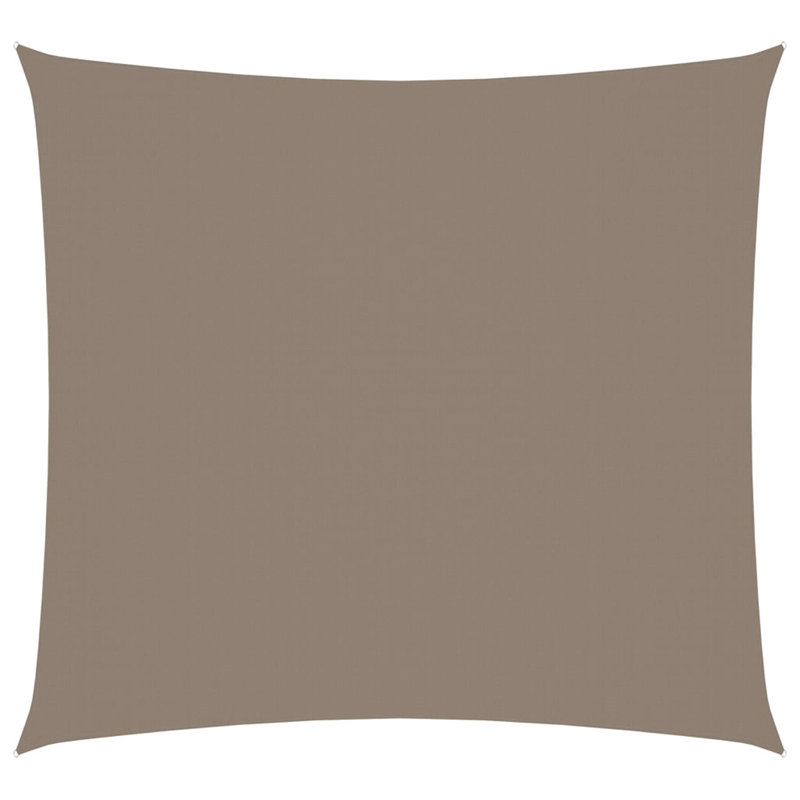 Aadrian Square Shade Sail, Taupe Brown, 700cm W x 700cm L