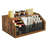 Coffee Bar Organizer Countertop, Coffee Pod Drawer Holder, Bar Accessories with Dividers