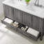 Ensemble de meuble-lavabo double 60 po Catrine