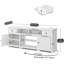 Meuble télé 70 po avec rangement pour téléviseur de 80 po ou moins avec rangement-495456037