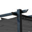 Pergola en aluminium avec auvent Aoodor-90610977-90610978
