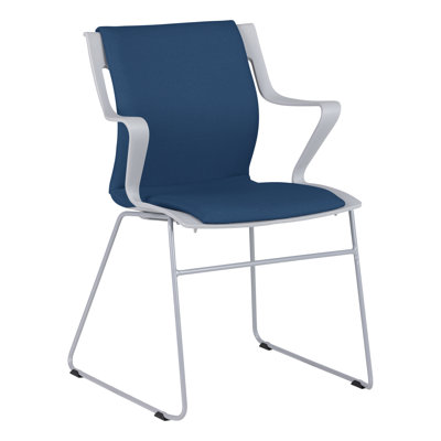 Chaise d'invité de bureau avec accoudoirs Cascade