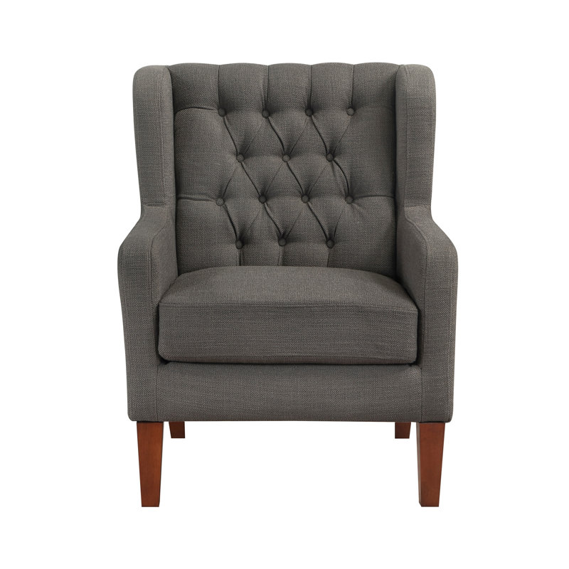 Fauteuil à oreilles Classic, Gris foncé