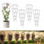  Treillis pour plantes en pot 32 po pour plantes en pot (ensemble de 4) - Support décoratif antirouille pour plantes grimpantes d'intérieur et d'extérieur-982549537