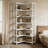 White Corner Bookcase
