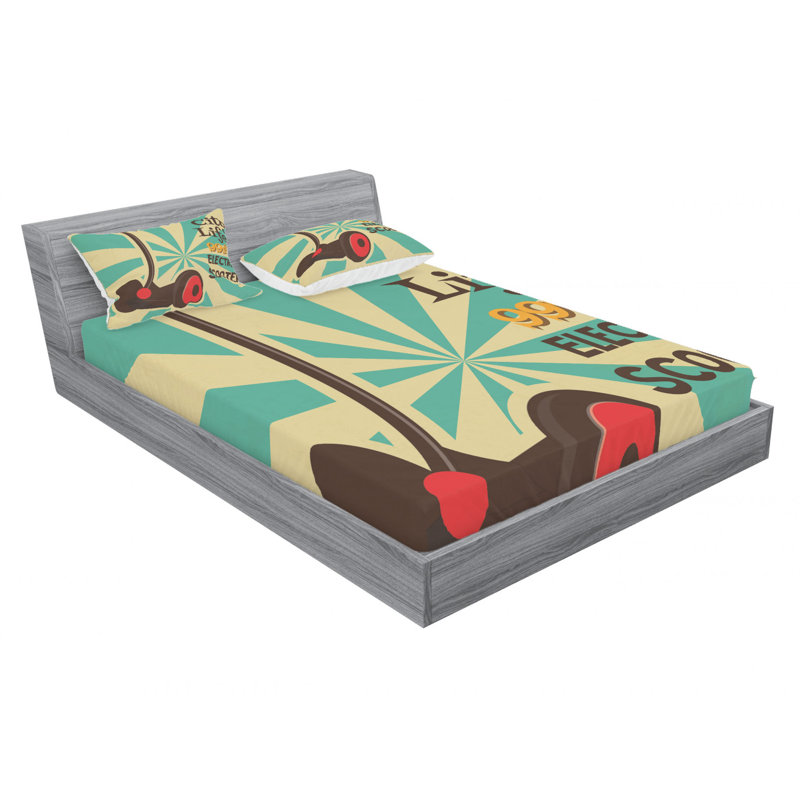 Ensemble de draps électrique, Ensemble de draps pour lit double avec 2 taies d'o