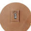 Décoration murale blanche en bois finement sculptée en bois avec motif de mandala
