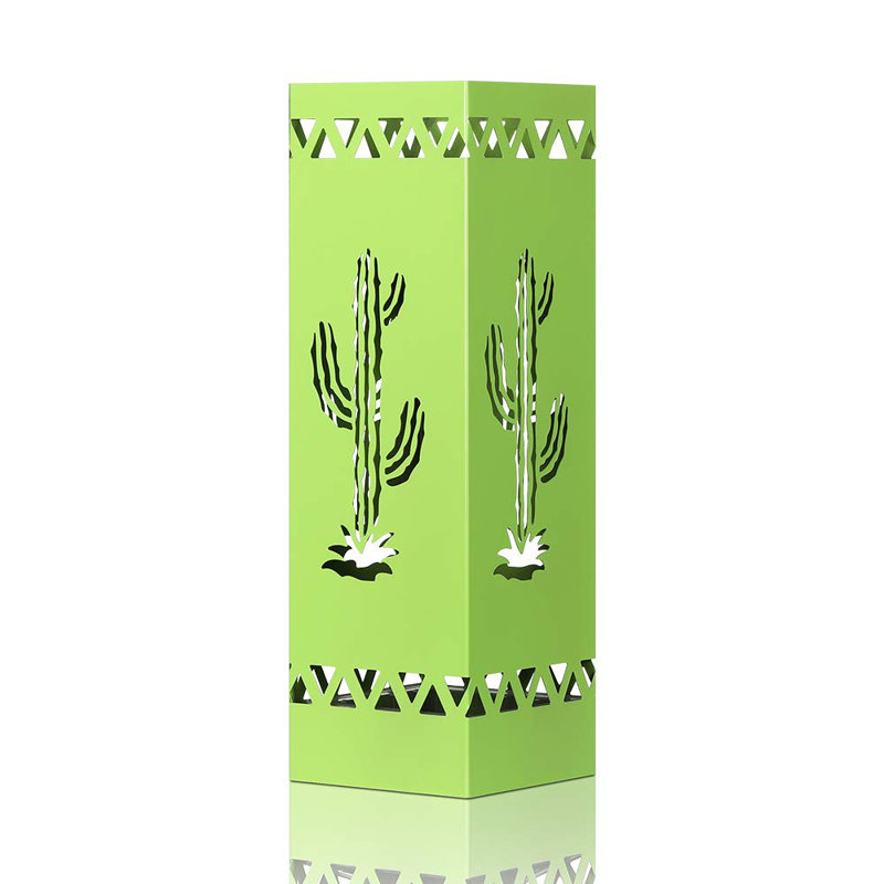Metal Freestanding Umbrella Stand, Green