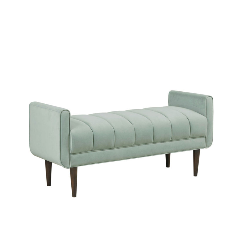 Banc d'appoint rembourré moderne