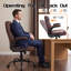 Fauteuil de direction ergonomique avec accoudoirs réglables-133409169