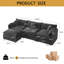 3 Seater Chenille Sofa-568521182