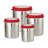4 Piece Kitchen Canister Set-50612148