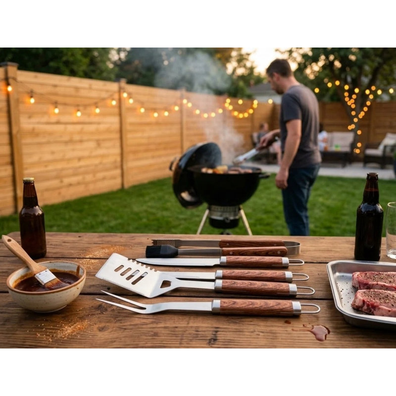 Cuisinart 10pc Premium Grilling Tool Set