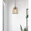 Luminaire suspendu gris anthracite 1 lumière Ullin