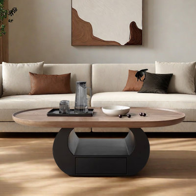Contrasting colour niche design coffee table