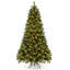 Arbre de Noël artificiel éclairé Jacab - support inclus-1642276833