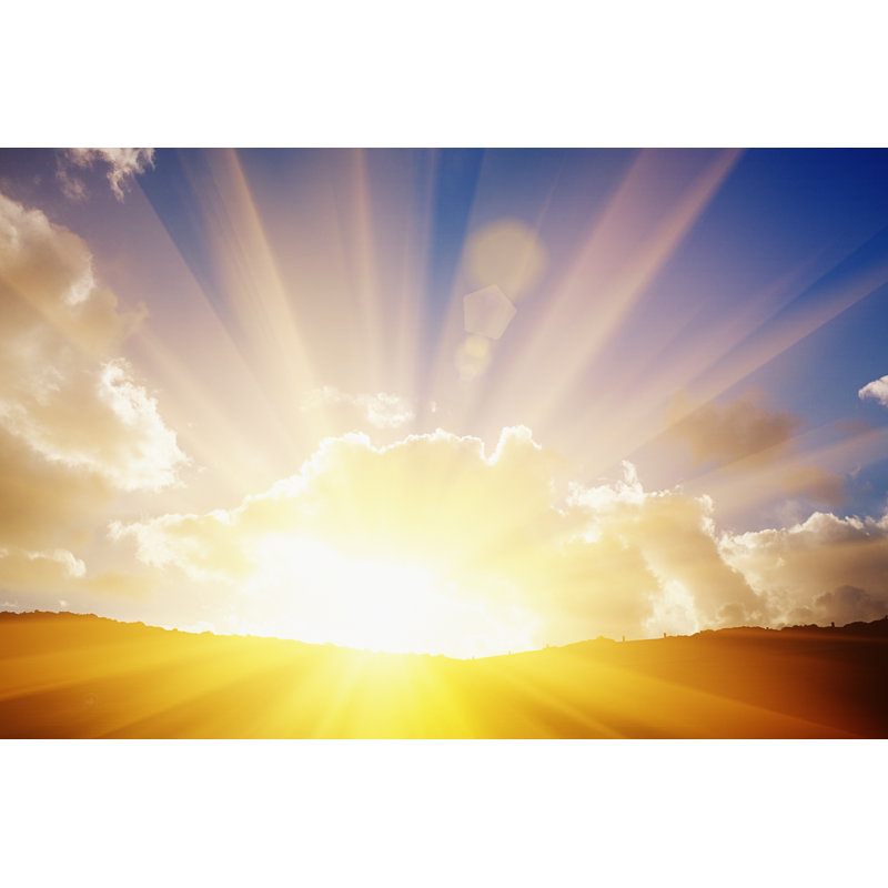 The Suns Rays by RapidEye - Print, 81cm H x 122cm W