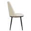 Table ronde, 5 avec table extensible, plateau en faux marbre blanc, 4 chaises rembourrées confortables, idéales pour un plateau de table compact, style moderne ergonomique, travail à distance de grande capacité de poids-2118453223-2118453221