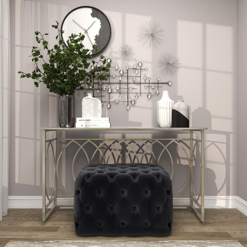 Ensemble de décoration murale en métal 3D Long Spike Starburst Home, Argent