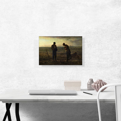" The Angelus 1859 " by Jean-Francois Millet Painting Print
