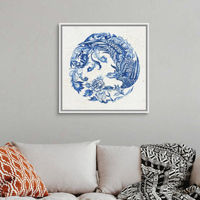 " Chinese Porcelain I " by Eva Watts Painting Print