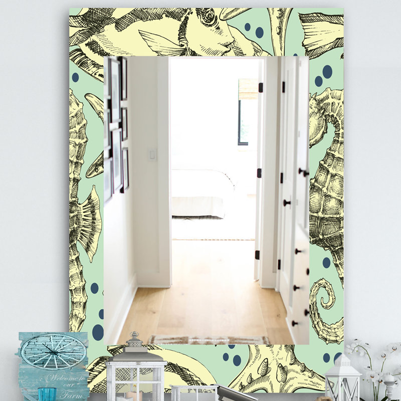 Miroir mural cost-creatures 19, H 24 po x l 32 po