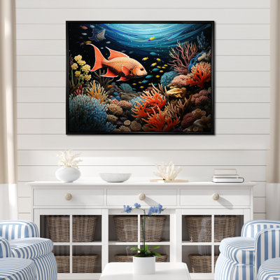 «Beach Photo Surf And Turf I» - Art mural sur toile nautique et plage