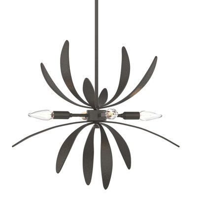 Lustre spoutnik 4 lumières Dahlia