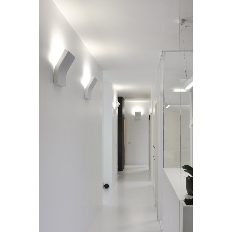 Platone Aluminium LED Flush Mounted Sconce
