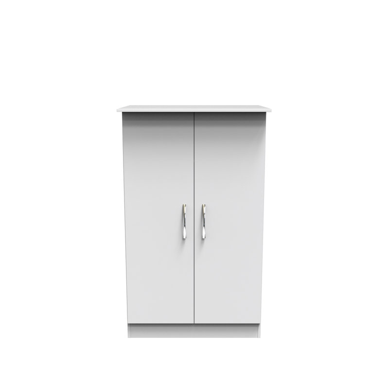 Dekyn Manufactured Wood Wardrobe, White Matt