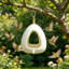 Huaboshi Feathered Home Egg Pod Modern Green Birdhouse-1563199887