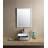 Modern Vitreous China Square Vessel Bathroom Sink-50480384