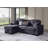 L-Shaped Sleeper Sofa Reversible Couch Pull Out Couch With Storage Chaise-661959052