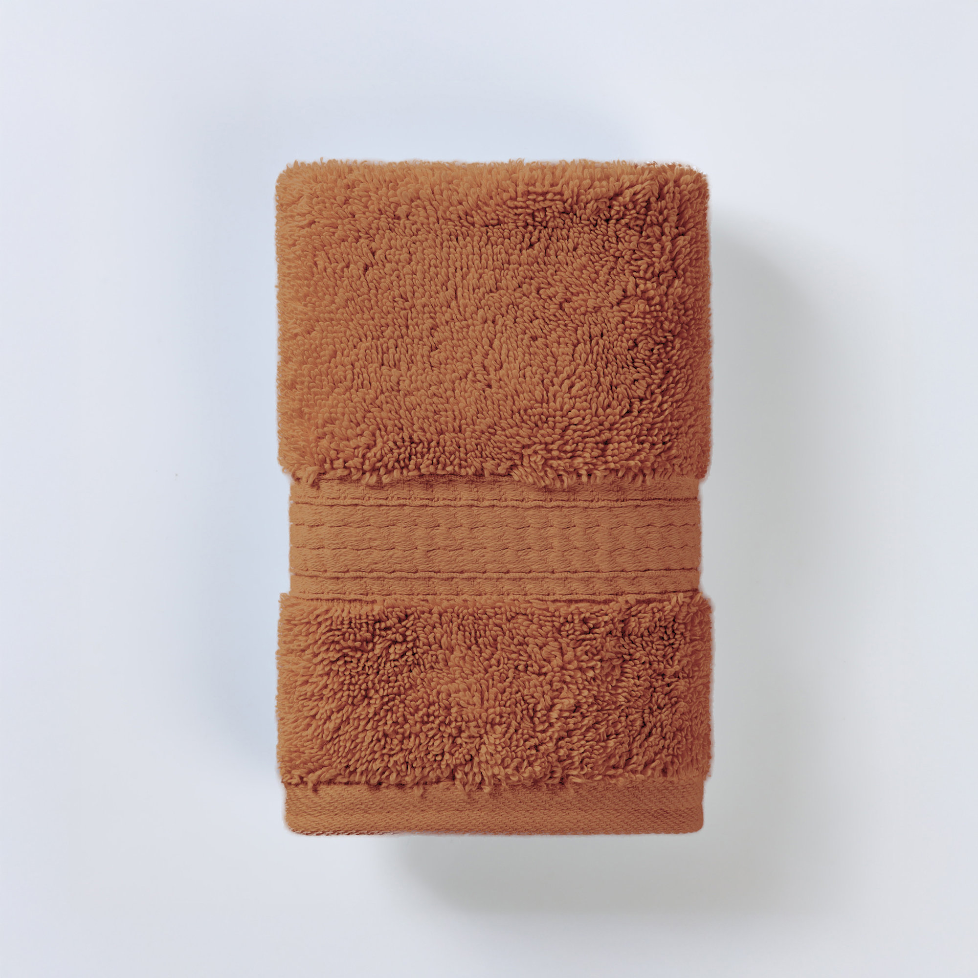 Payten Classic Certified Egyptian Cotton Washcloth, Rust