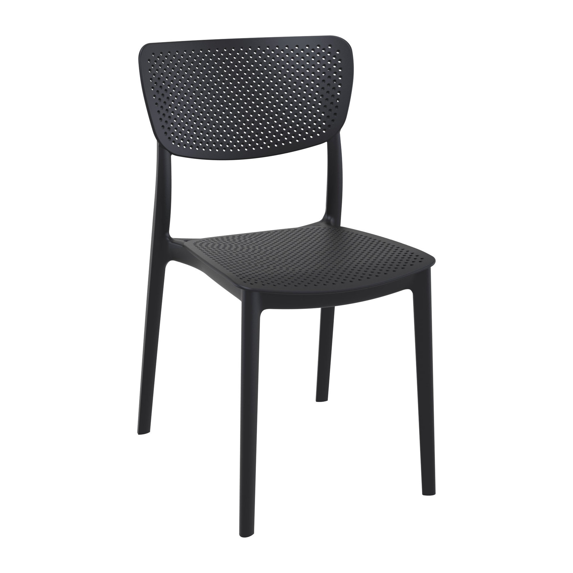 Farrah 24'' Round 2 - Person Bistro Set, Black
