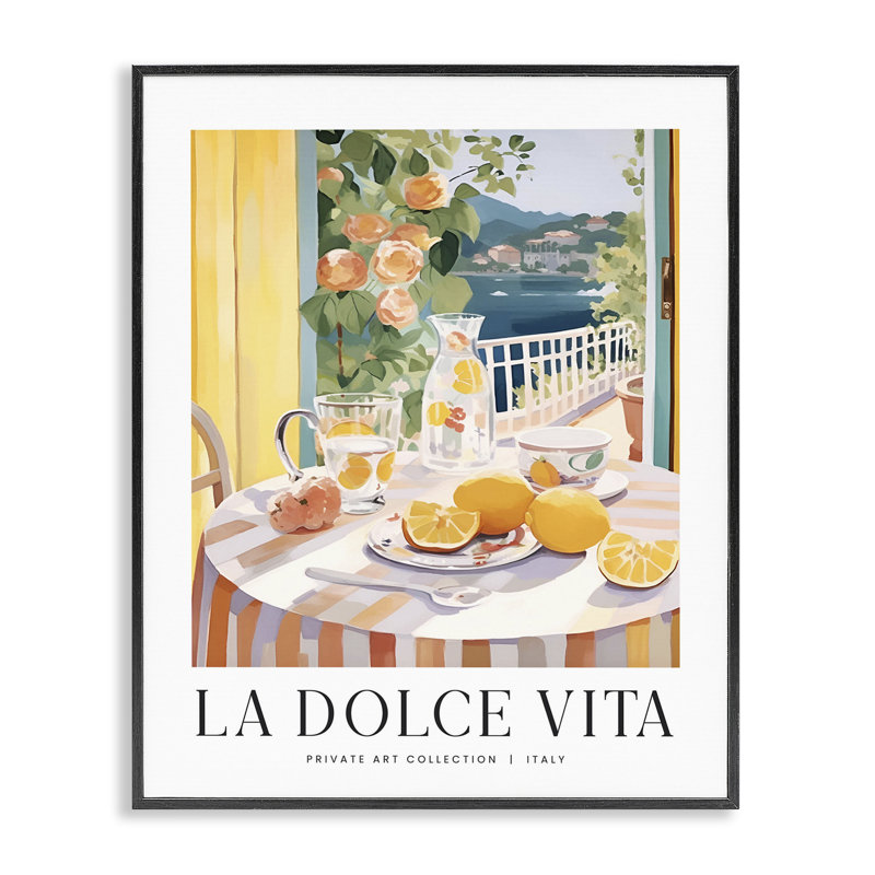 Art de la giclée encadrée, vue par Classic, H 20 po x l 16 po, Noir