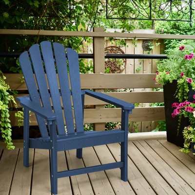 Chaise Adirondack empilable en PEHD Zawadi