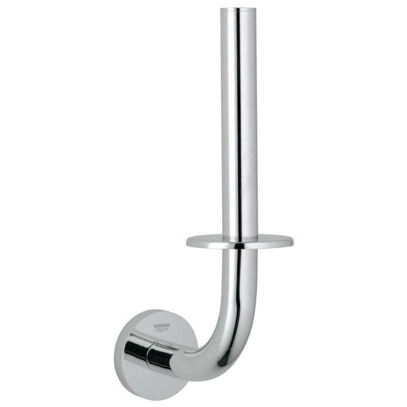 Essentials Cube Wall Mount Toilet Paper Holder, StarLight Chrome