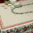 Wipeable Stain Resistant Acrylic Coated Cotton French Provencal Christmas Holiday Floral Tablecloth-63293481